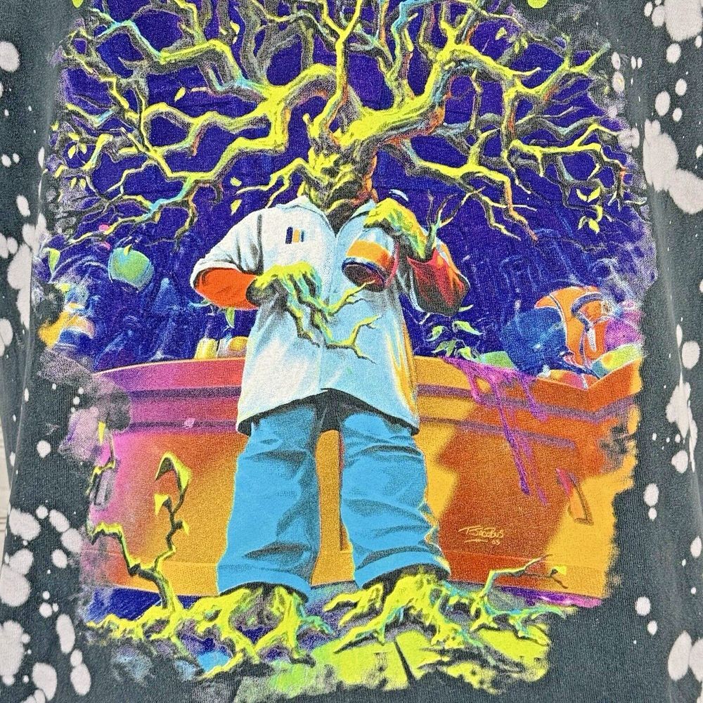 Goosebumps Dr. Brewer Plant Man Retro Graphic T-Shirt Size Small - Picture 3 of 8
